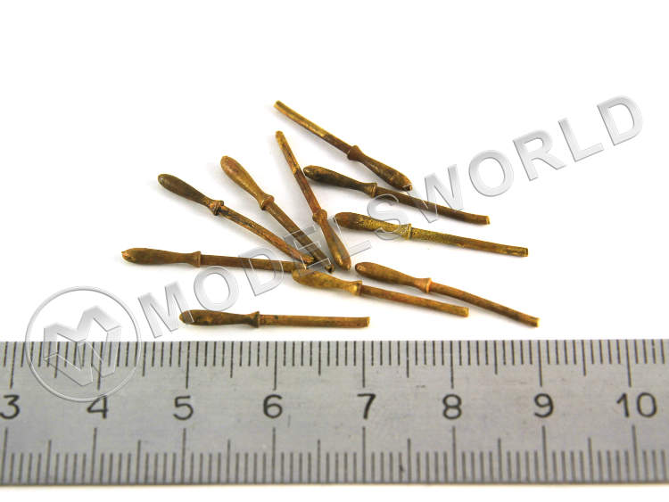 Нагель. Отливка. D-1.3 мм. L-10.0 мм. 10 шт - фото 1