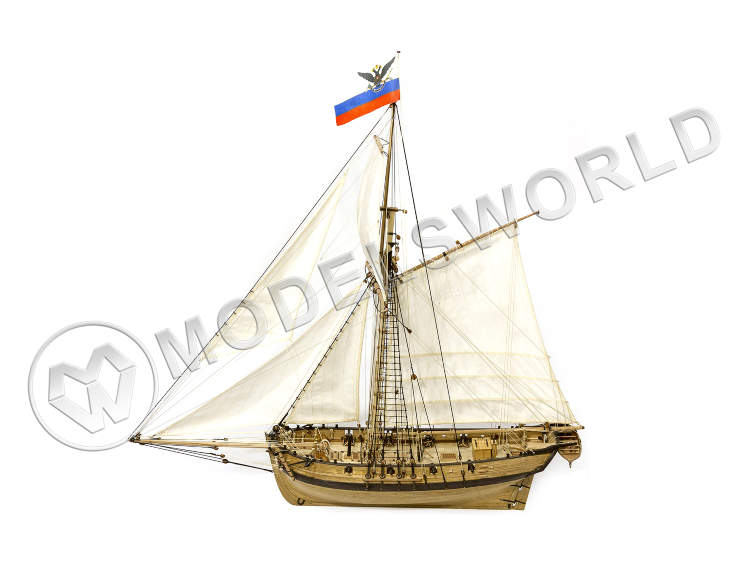 Набор для постройки модели "ТЕНДЕР АВОСЬ". Масштаб 1:72 - фото 1