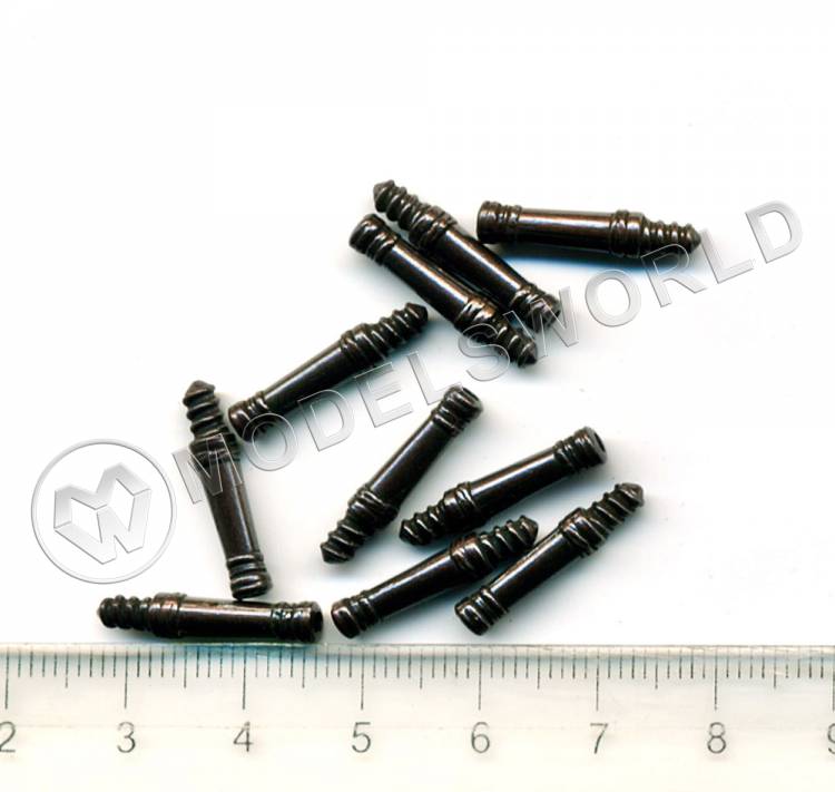 Макет пушки, под бронзу, 15 мм, 1 шт Макет пушки, под бронзу, 15 мм, 10 шт - фото 1