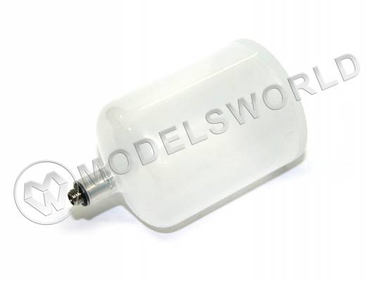 Емкость с крышкой, 75 мл, резьба, пластик