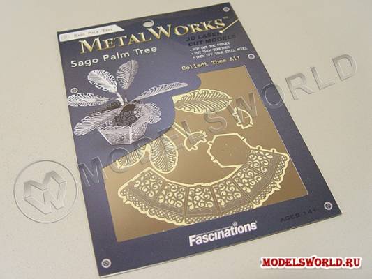 Набор для постройки 3D модели пальма Sago
