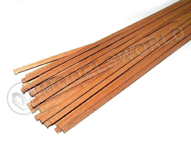 Рейка 0.6х7.0x500 мм, анегри 1 шт - фото 1