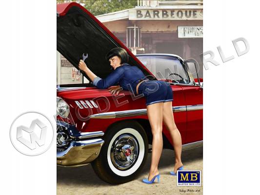 Фигуры, серия Пин-ап, "A short stop" набор №2. Масштаб 1:24